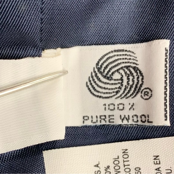 Jones NY~VINTAGE‎ 90s~Women’s 100% Wool Tartan Plaid Velvet Collar Blazer~Sz 10 - Picture 12 of 15